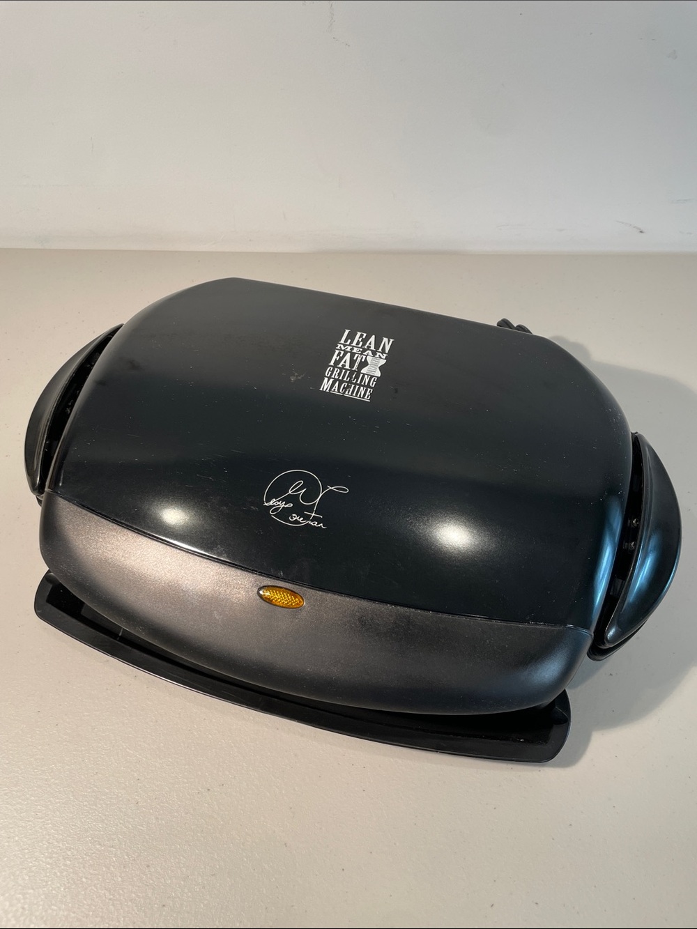 George Foreman GRP4B Indoor Electric Grill – Clean Working Condition & Drip Tray